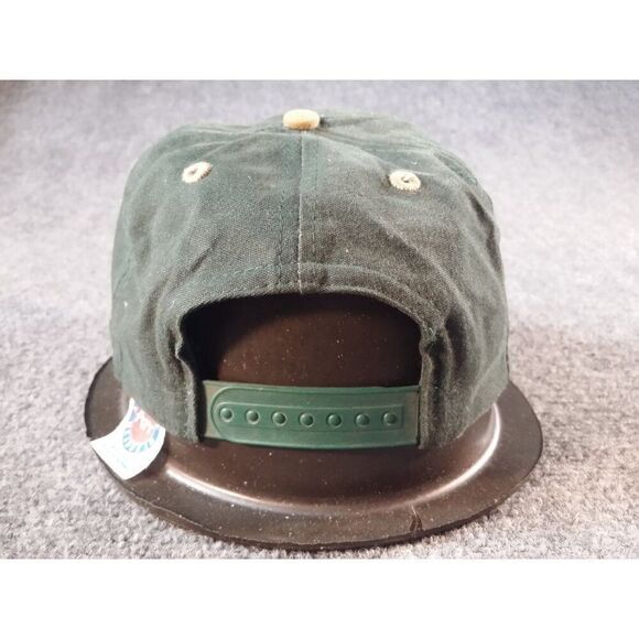 Vintage Sprint Snapback Hat Khaki Green Logo Attractive Headwear 90s Casual - Picture 3 of 7
